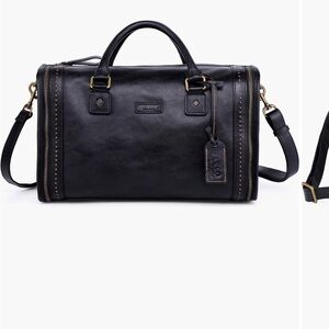 Old Trend Black Satchel Bag